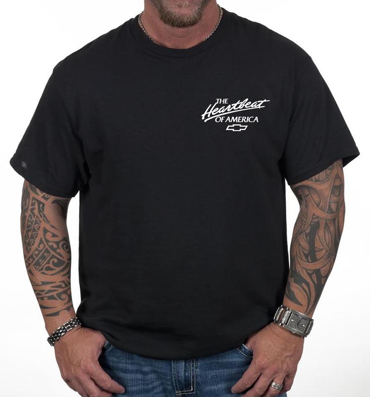 Vintage Chevy Trucks Never Outclassed Heartbeat of America Graphic T-Shirt