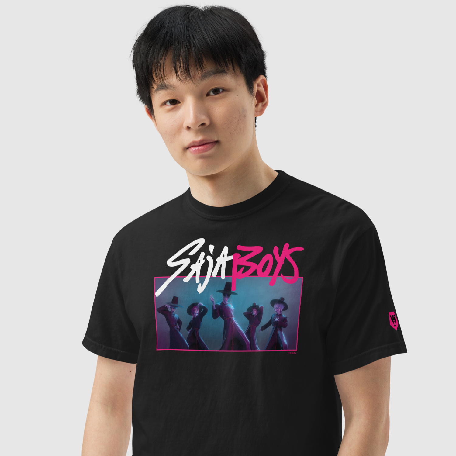 KPop Demon Hunters Demon Saja Boys Comfort Colors T-Shirt