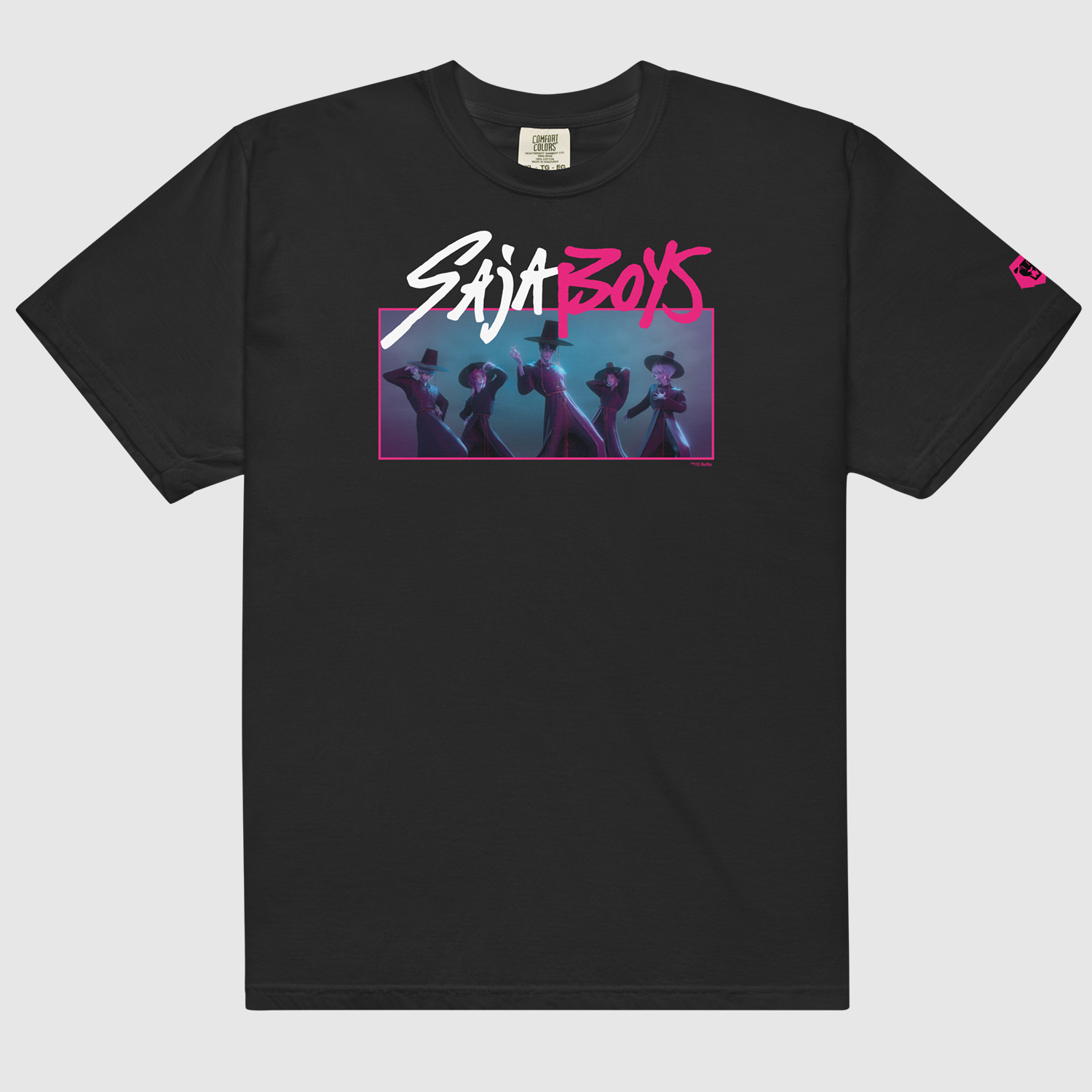 KPop Demon Hunters Demon Saja Boys Comfort Colors T-Shirt