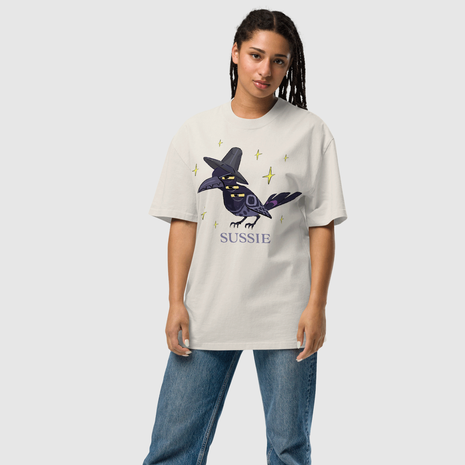 KPop Demon Hunters Sussie Magpie Oversized T-Shirt