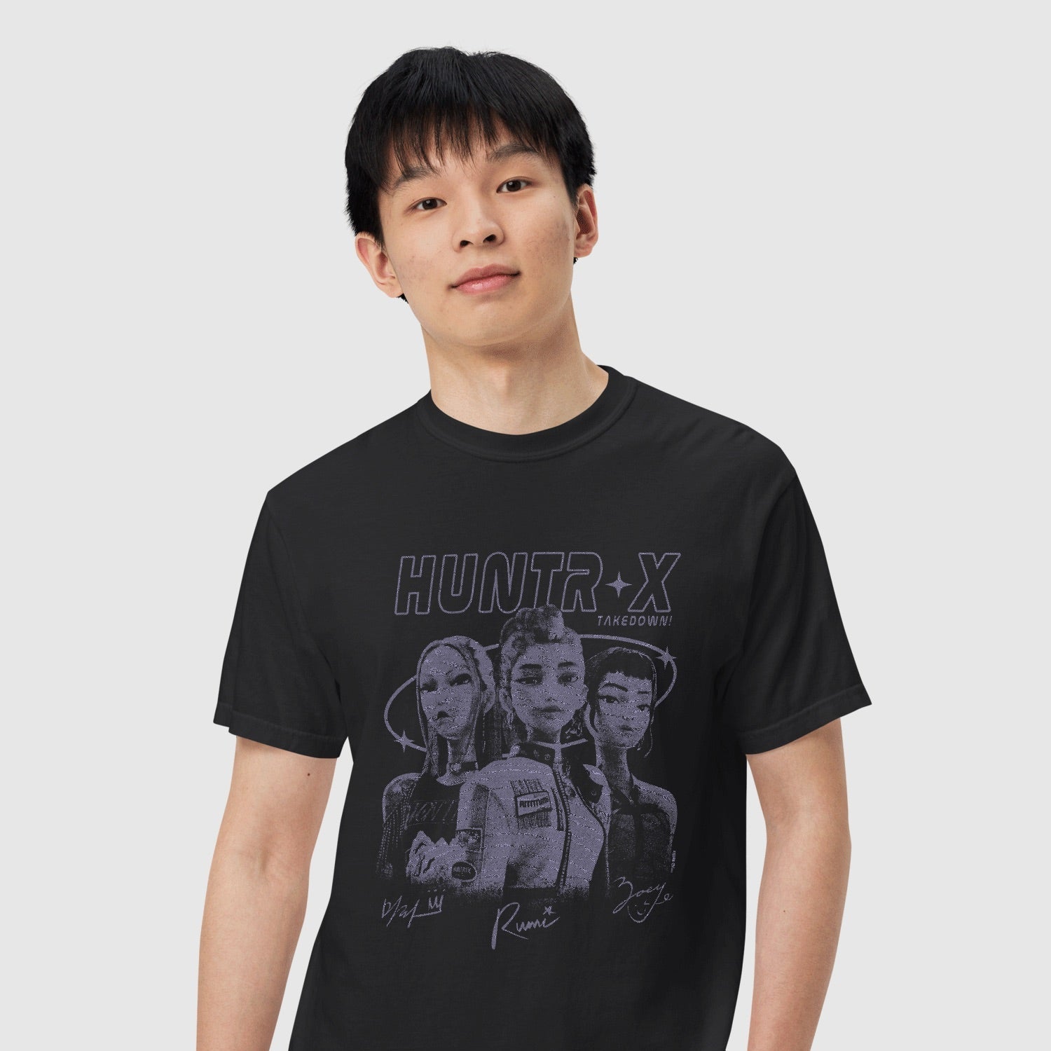 KPop Demon Hunters HUNTR/X Takedown Comfort Colors T-Shirt