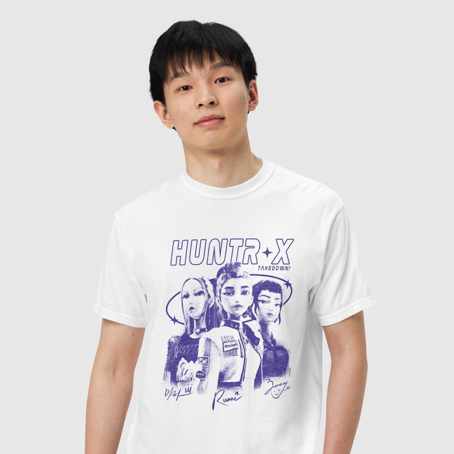 KPop Demon Hunters HUNTR/X Takedown Comfort Colors T-Shirt