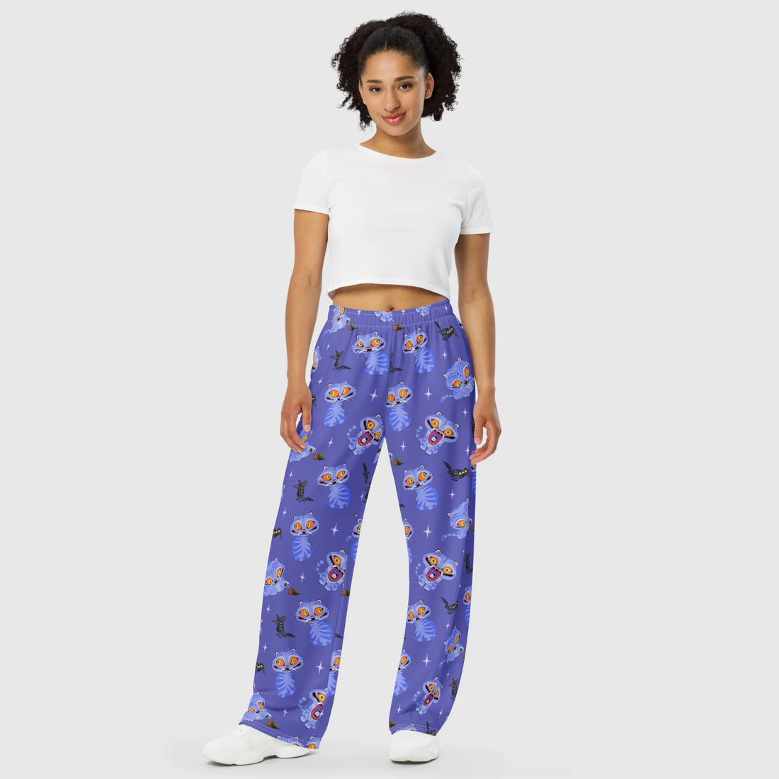 KPop Demon Hunters Derpy Tiger and Sussie Magpie Lounge Pants