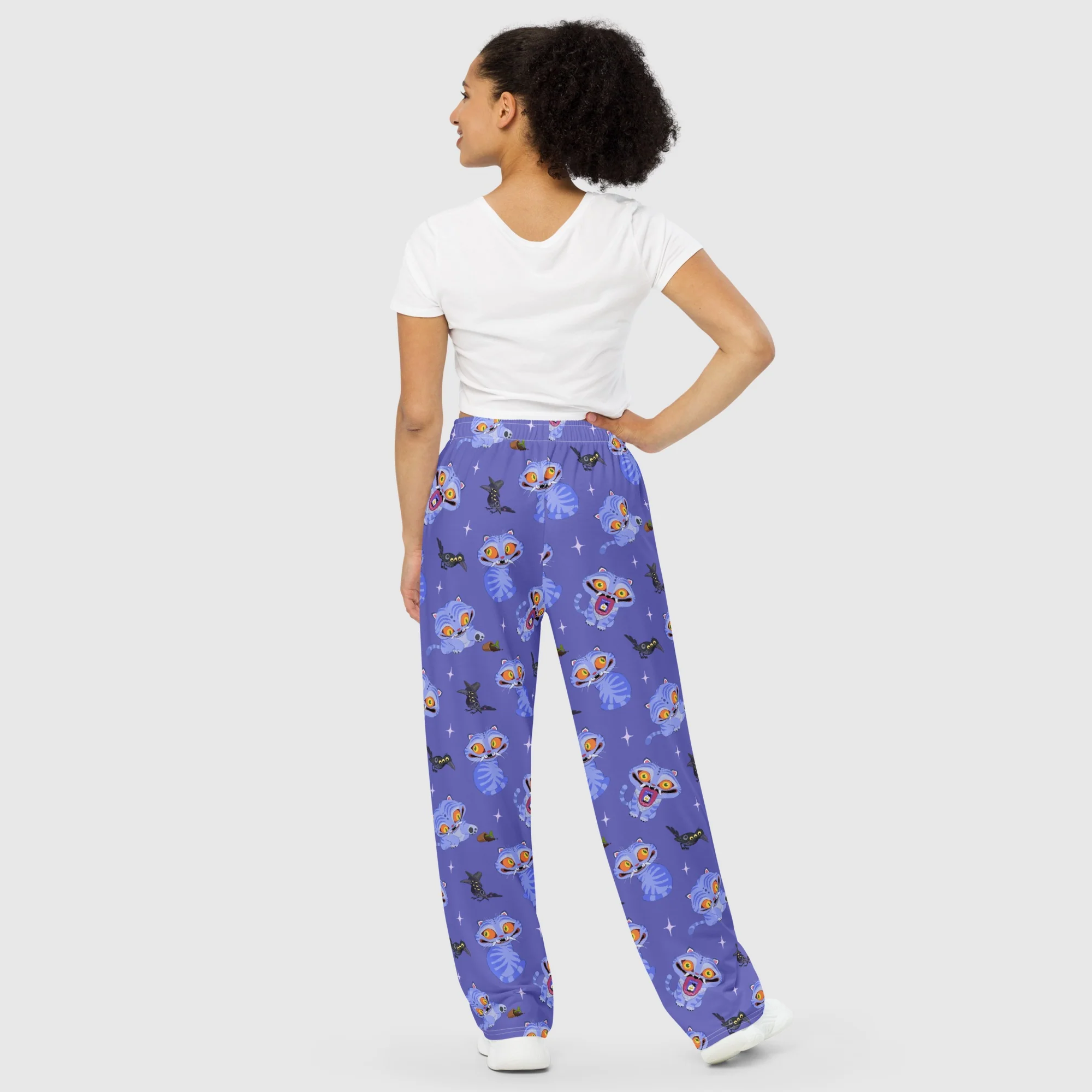 KPop Demon Hunters Derpy Tiger and Sussie Magpie Lounge Pants