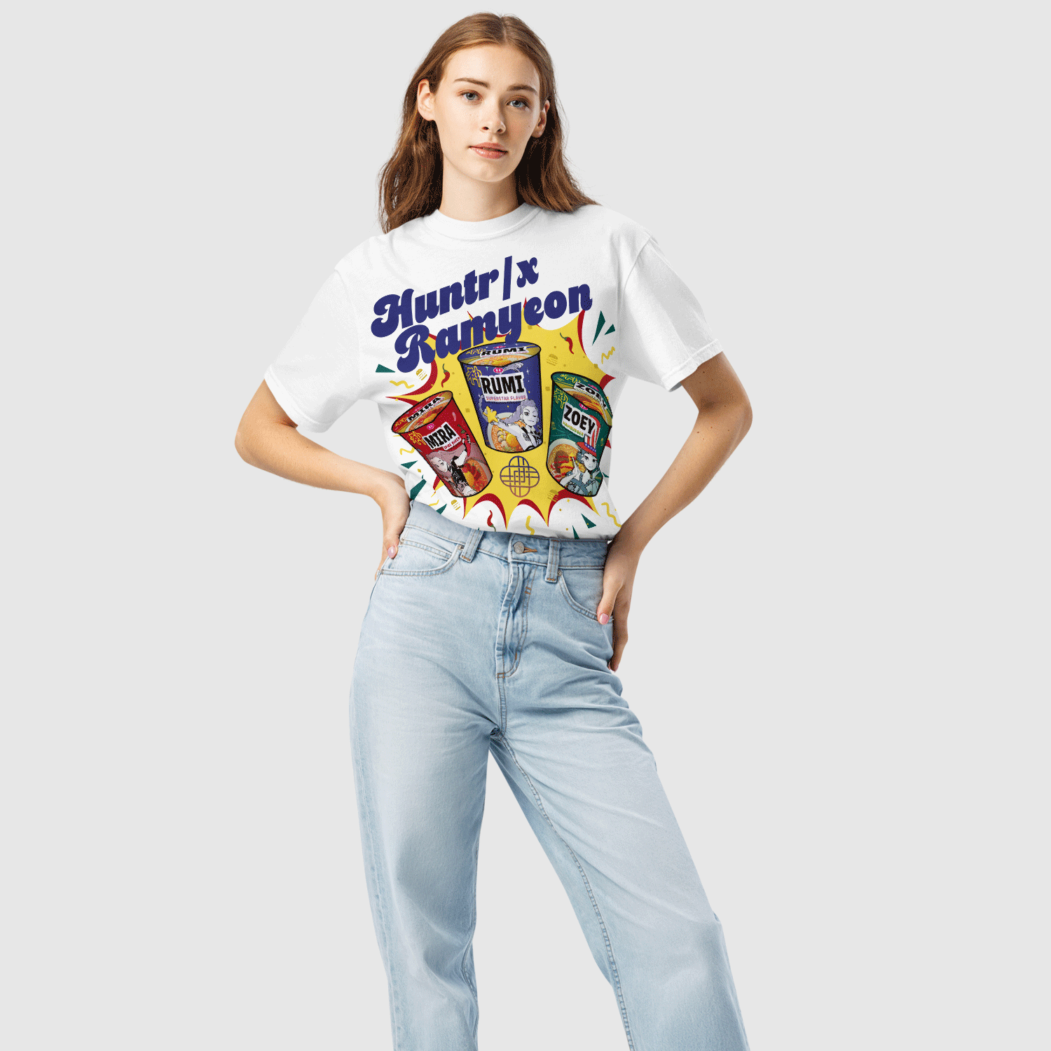 KPop Demon Hunters HUNTR/X Ramyeon Comfort Colors T-Shirt