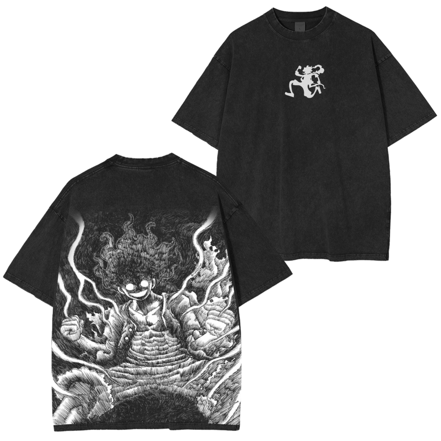 One Piece Vintage Unisex Washed T-Shirt