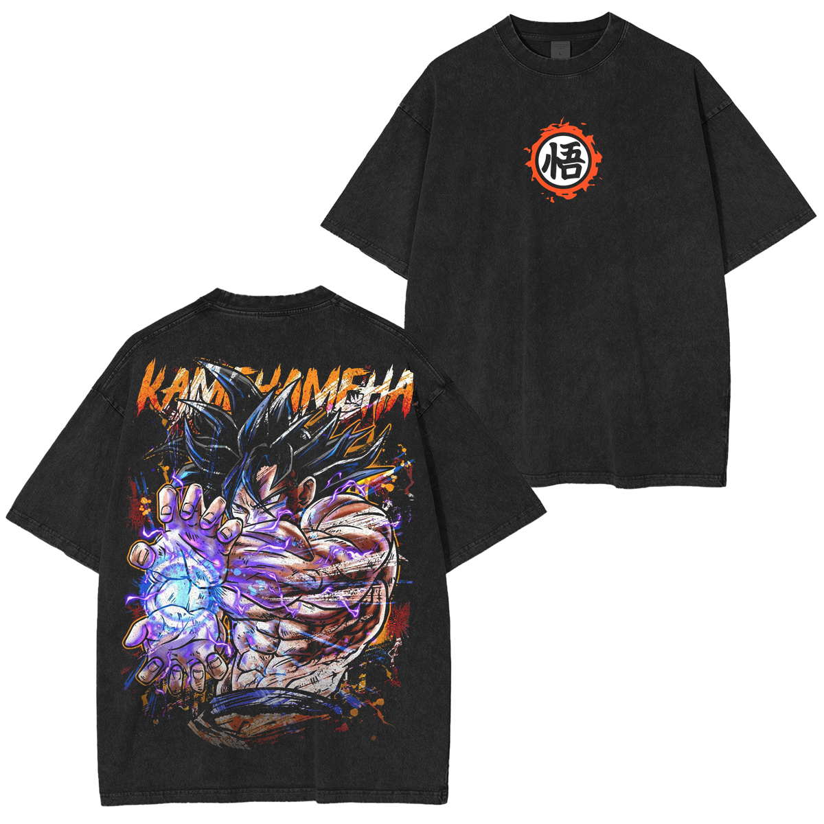 Kamekameha Vintage Unisex Washed T-Shirt