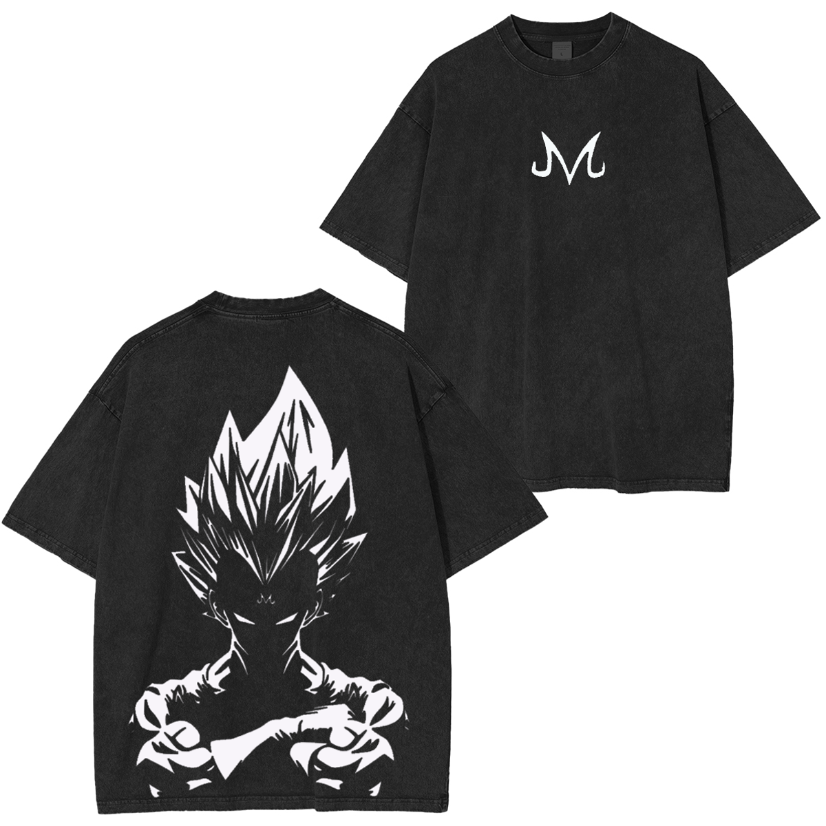 Dragon Ball Retro Vegeta V2 Washed T-Shirt