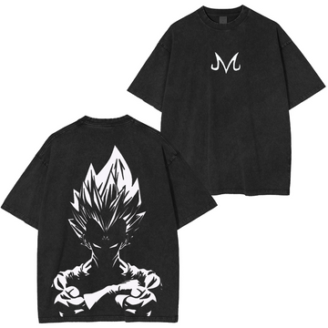 Dragon Ball Retro Vegeta V2 Washed T-Shirt